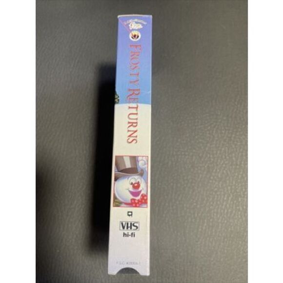 Frosty Returns -Christmas Classics Series - VHS (1993) Golden Snowman Family EUC - Picture 2 of 7